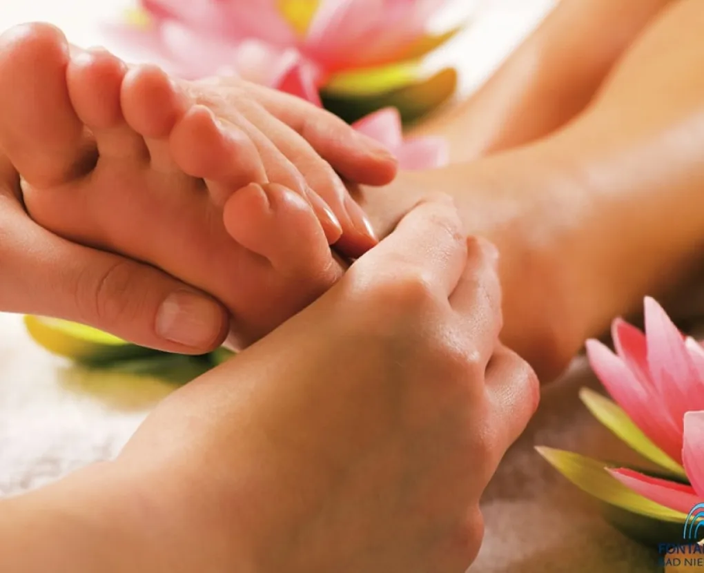 Voetreflexzone massage